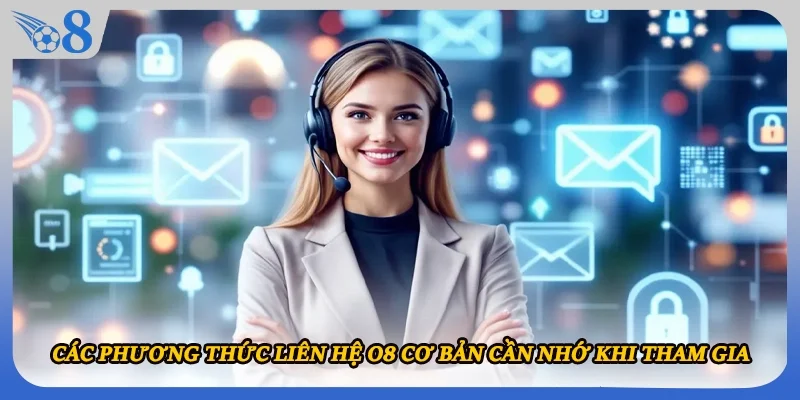 Các phương thức liên hệ O8 cơ bản cần nhớ khi tham gia